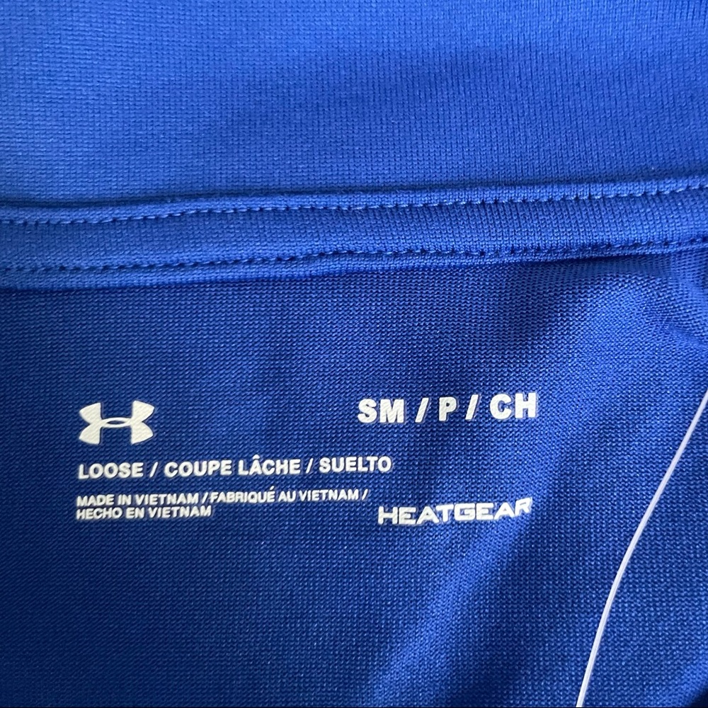 Under Armour Men’s 1/4 zip pullover S blue NWT - Picture 5 of 7